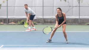 đánh đôi tennis