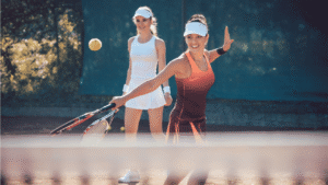 đánh đôi tennis
