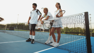 sân tập tennis